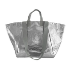 Chelsea Bag - Metallic Silver - Quilted Koala