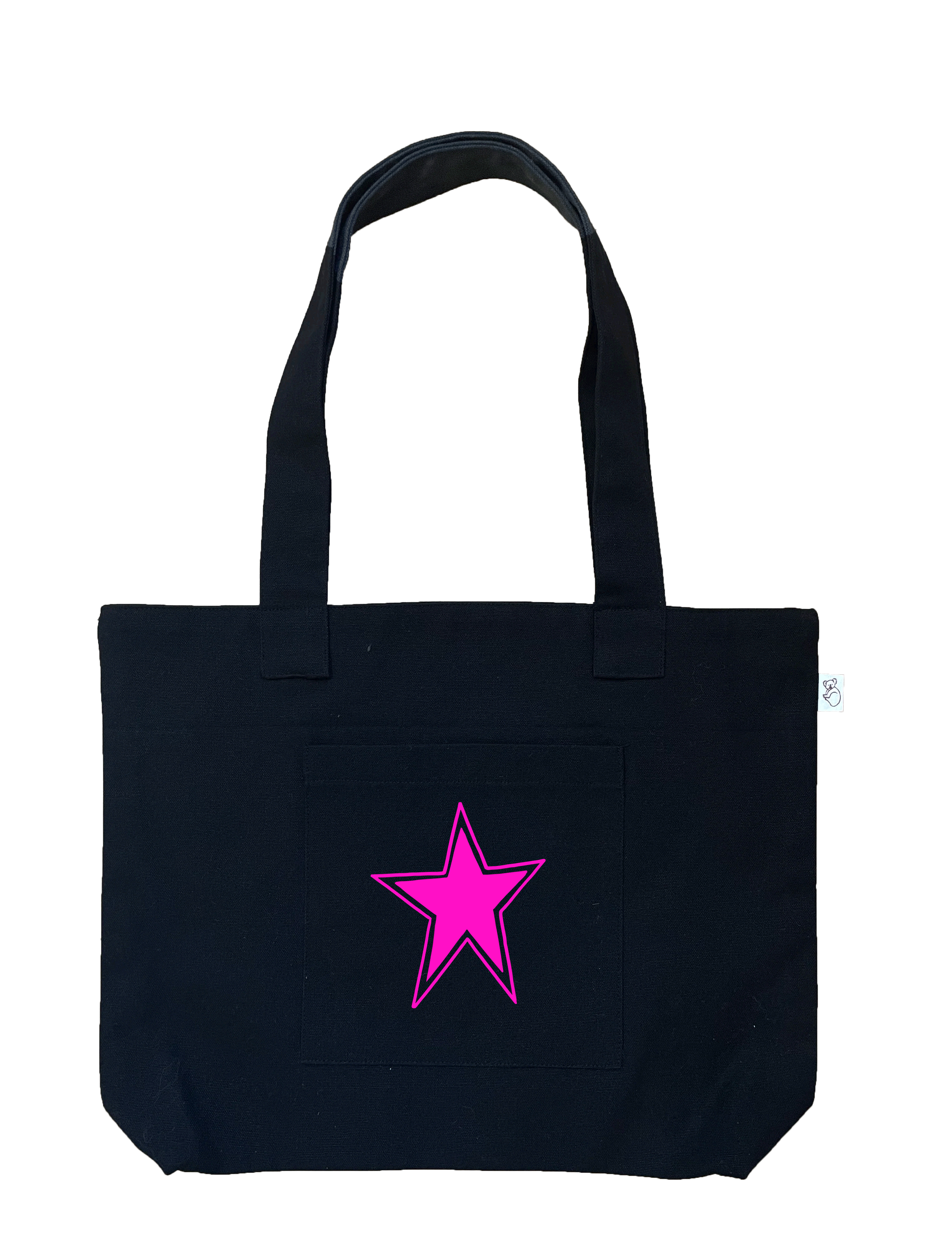 Midi Everything Bag - Black - Quilted Koala