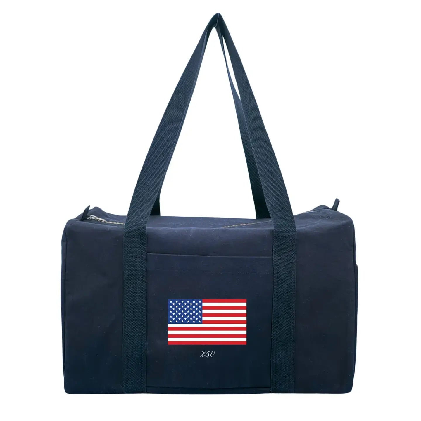 American Flag 250 Navy Blue Daily Duffel - Quilted Koala