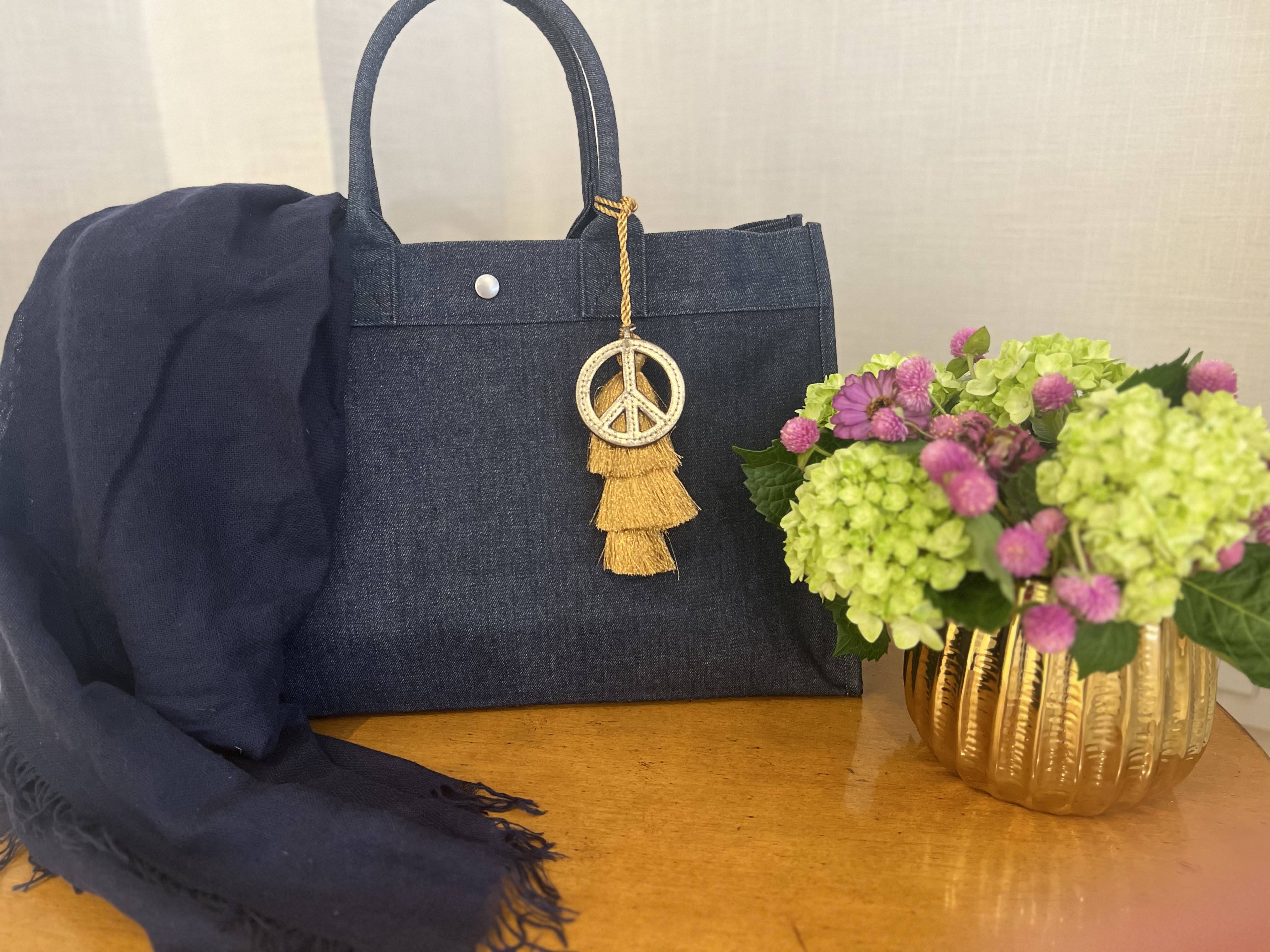 East-West Bag: Denim *TAKE $70 OFF FOR A LIMITED TIME* - Quilted Koala