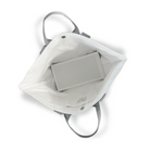 Chelsea Bag - Metallic Silver - Quilted Koala
