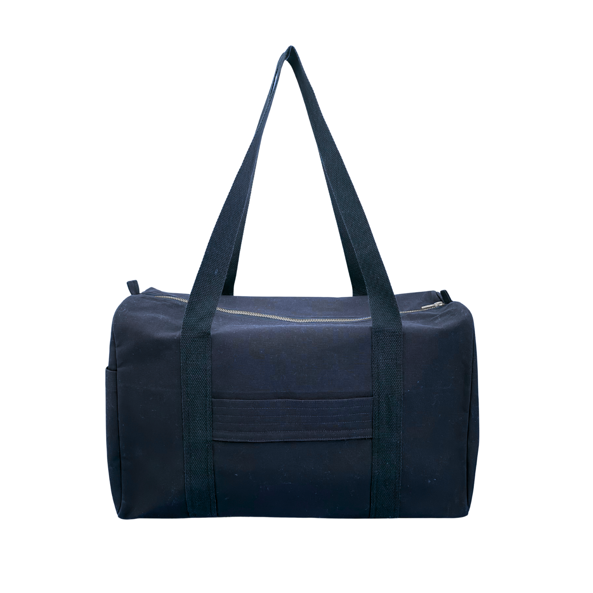 Daily Duffel - Navy with a Split Letter Monogram - Quilted Koala