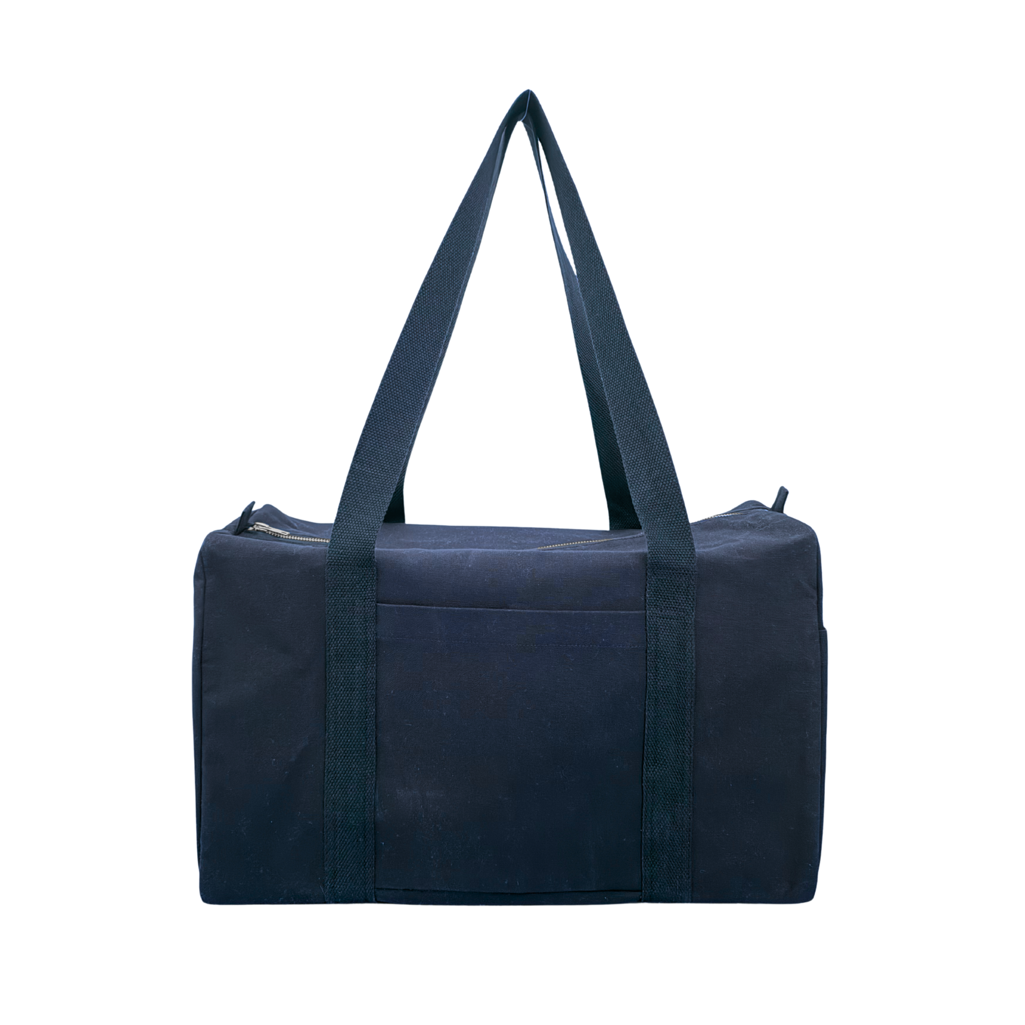 Daily Duffel - Navy with a Split Letter Monogram - Quilted Koala