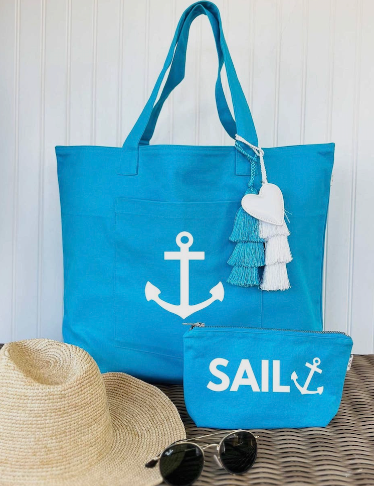 KOALA TASSEL - AQUA - Quilted Koala