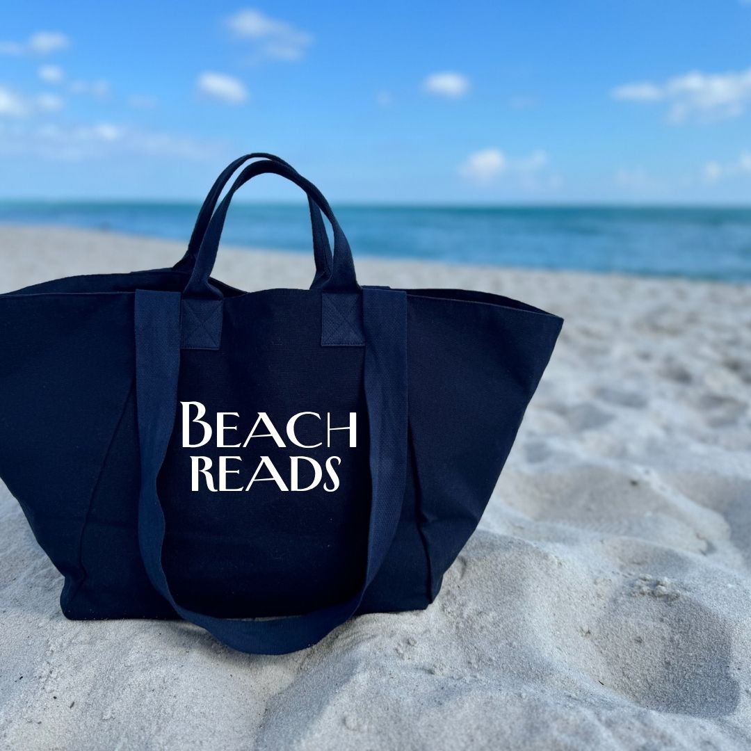 BEACH READS Navy Chelsea Bag - NEW - Quilted Koala