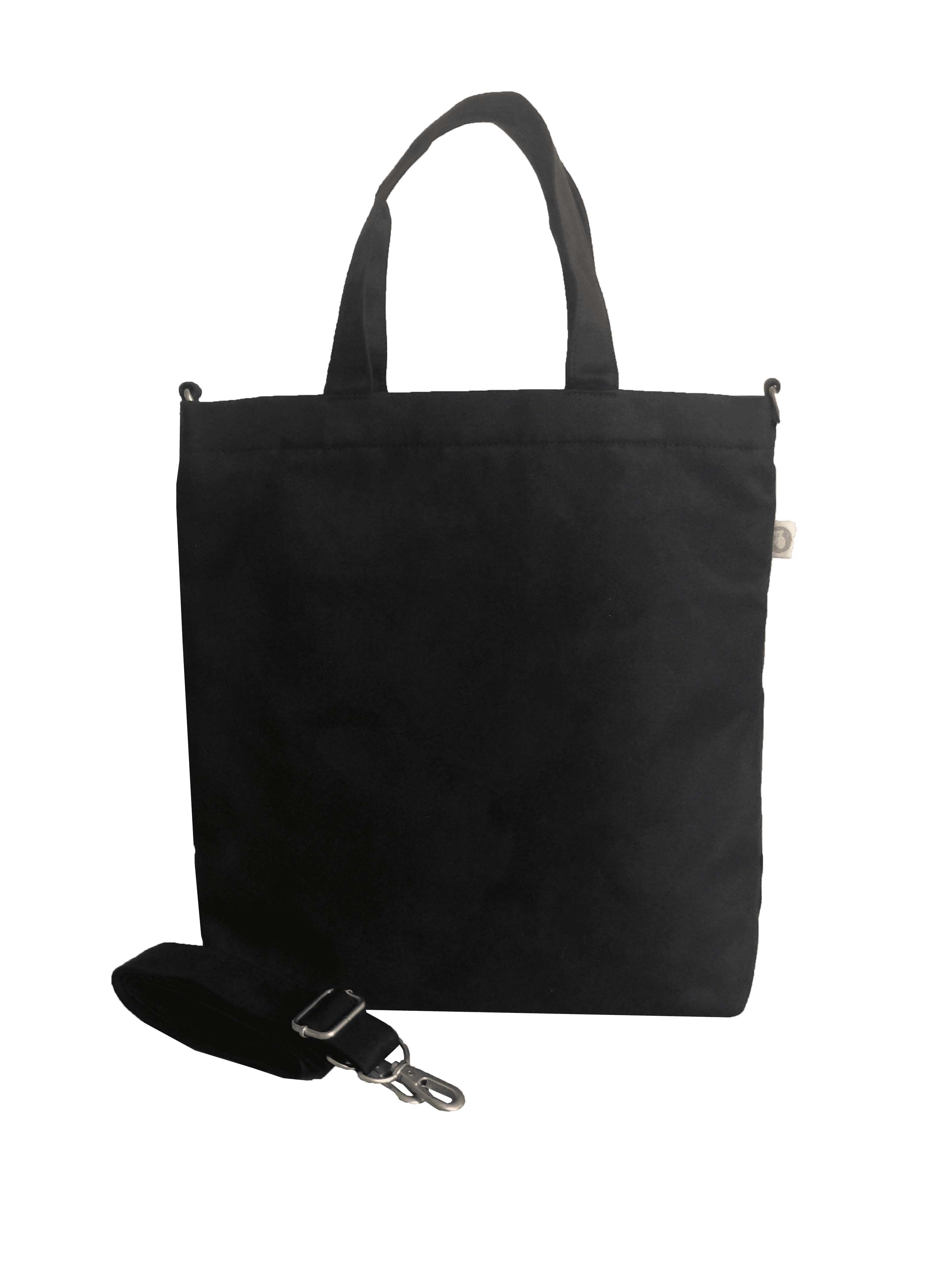 Vegan Suede Crossbody Bag in Black with TWO GIFTS! - Quilted Koala
