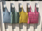 Boho Market Bag - Yellow - Quilted Koala