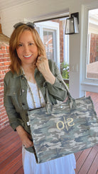 Split Letter Monogram East West Bag - Quilted Koala