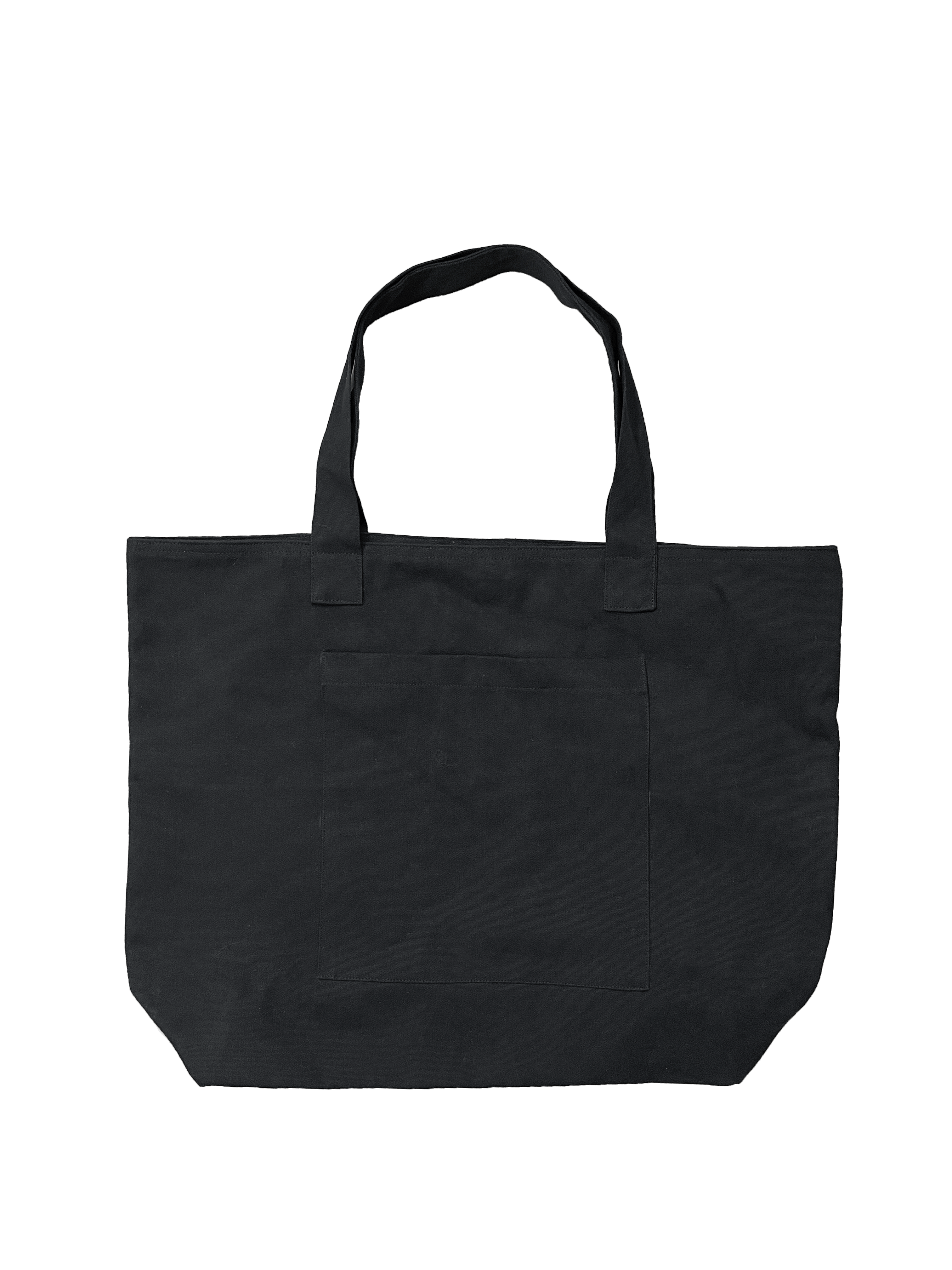 Black Everything Bag - Split Letter Monogram - Quilted Koala