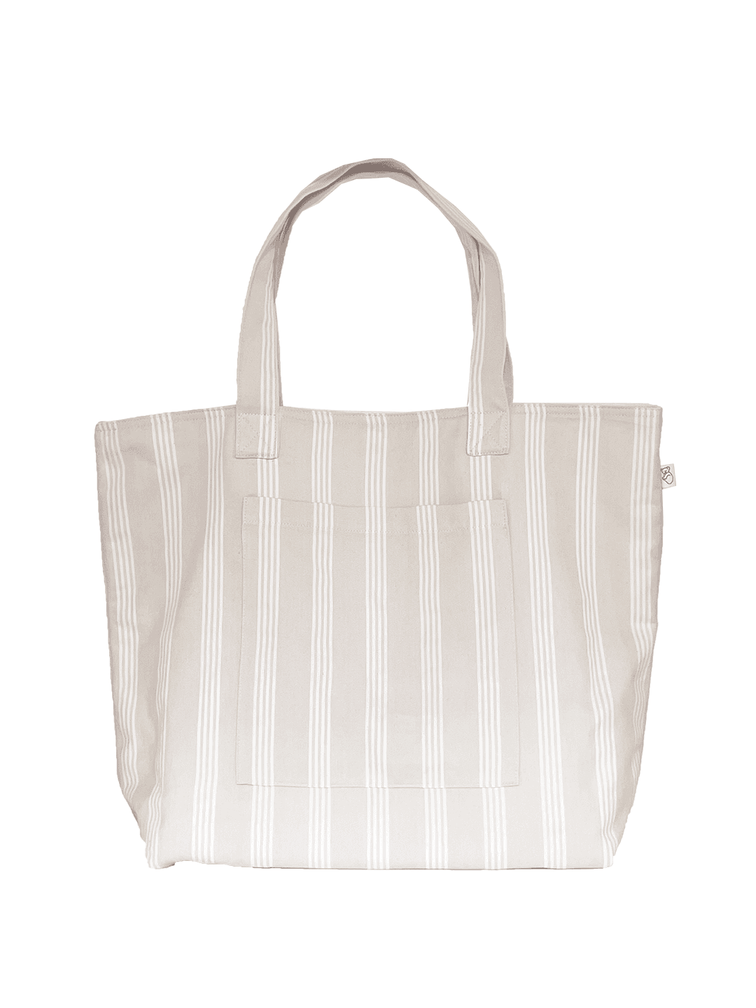 Koala Basics: Sand Ticking Stripe Everything Bag - Quilted Koala