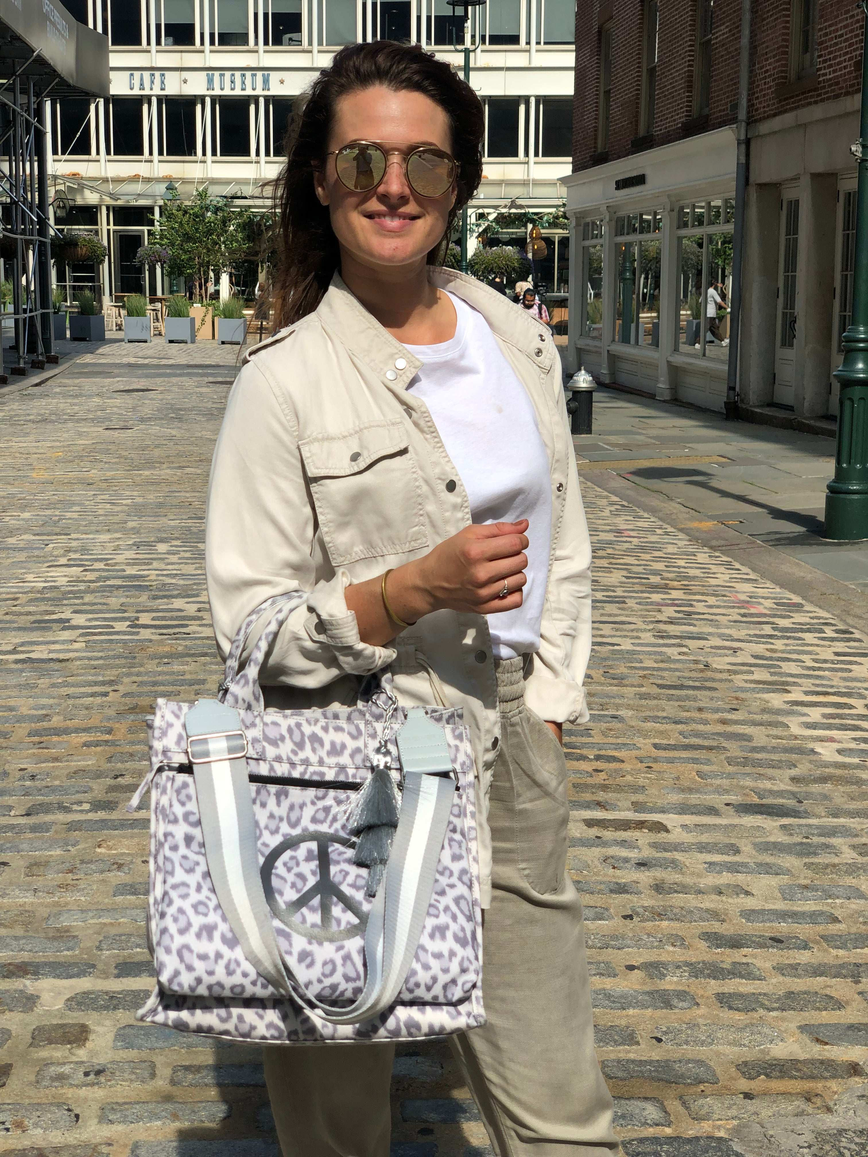 Future Bag - Grey Leopard Enjoy over $100 off this week! - Quilted Koala