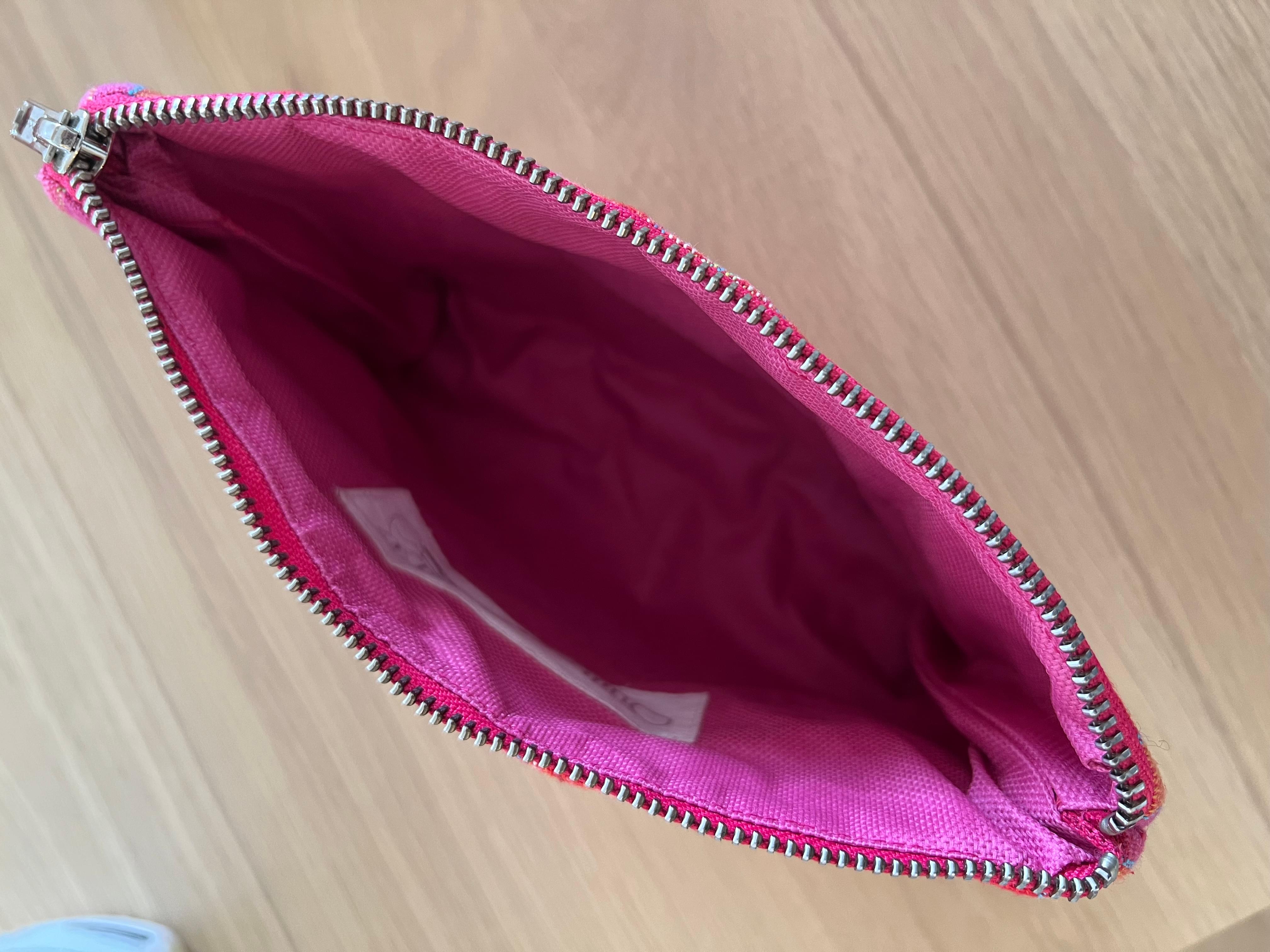 PINK Happy Stripe Makeup Bag - Quilted Koala