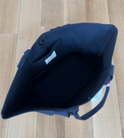 Chelsea Bag Navy with White SWIM   NEW! - Quilted Koala