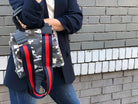 Koala Basics: Mini Luxe North South - Grey Camo - Quilted Koala