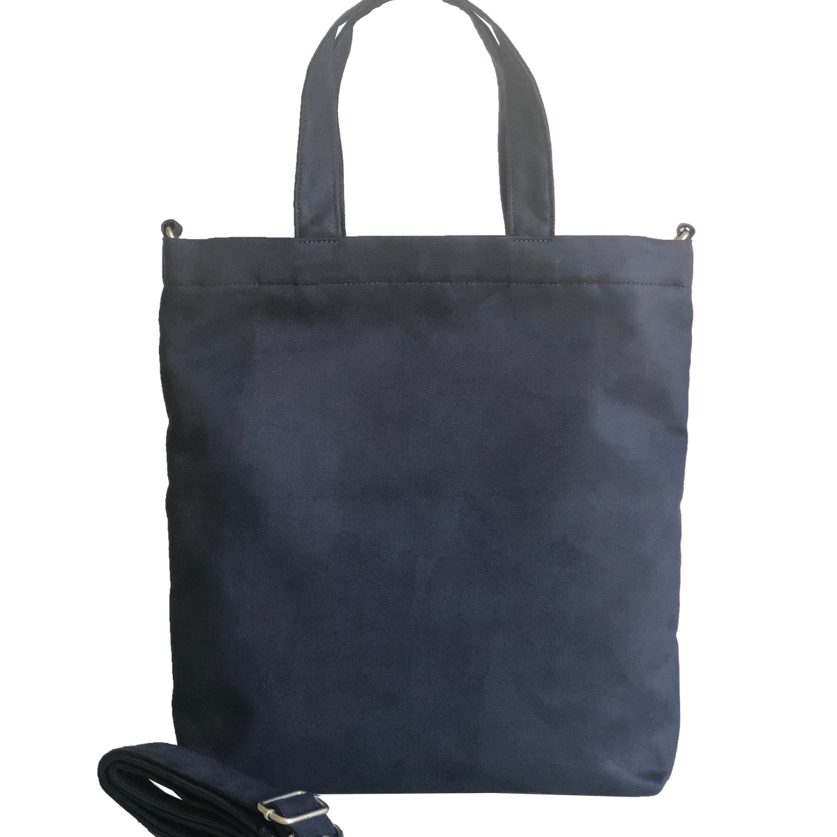 Vegan Suede Crossbody Bag in Navy - Cruelty Free – Quilted Koala