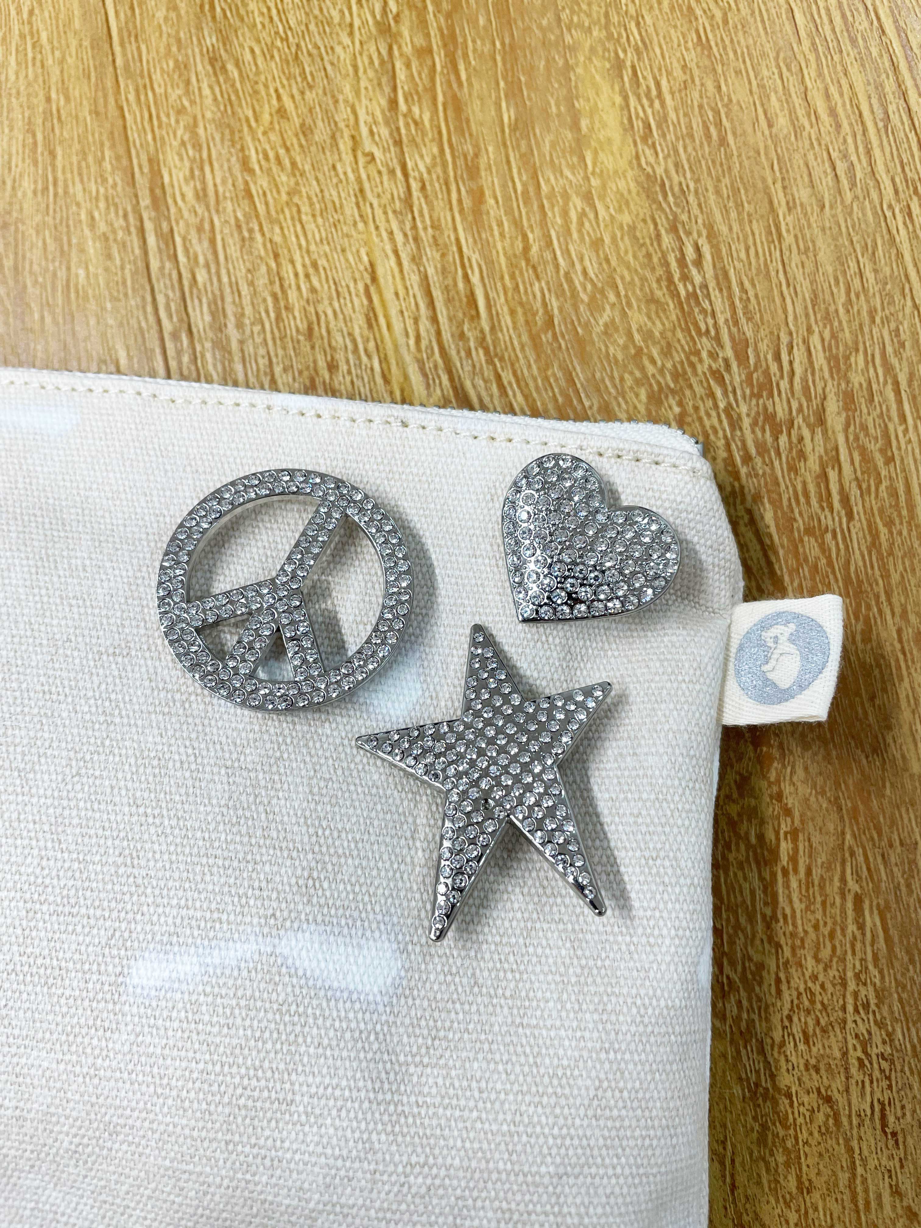 Mini Luxe Clutch Bundle: Stone Shibori with FREE Silver Koala Jewelry - Quilted Koala