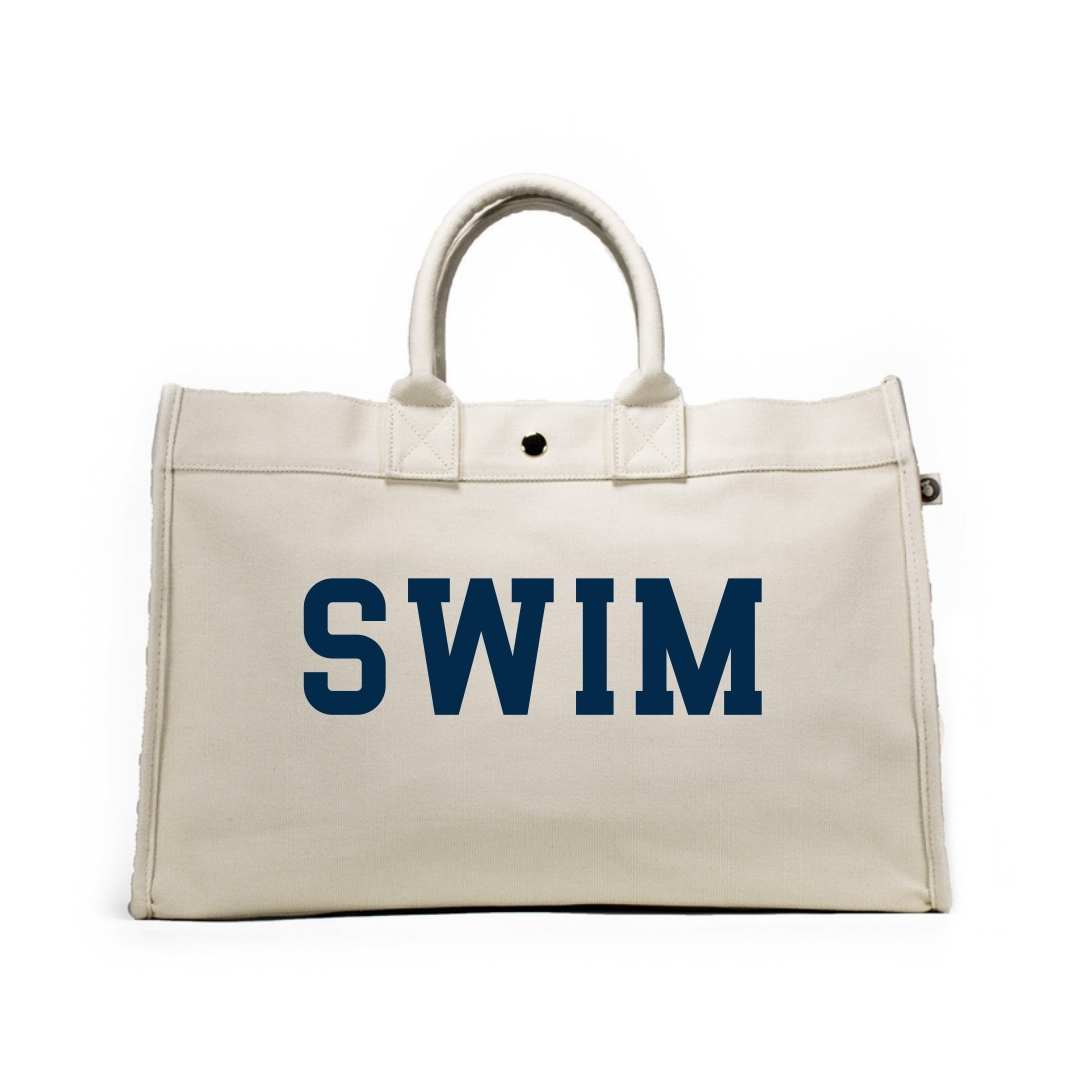 East West Bag: Natural with SWIM - Quilted Koala