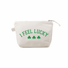 I FEEL LUCKY Makeup Bag - NEW! - Quilted Koala