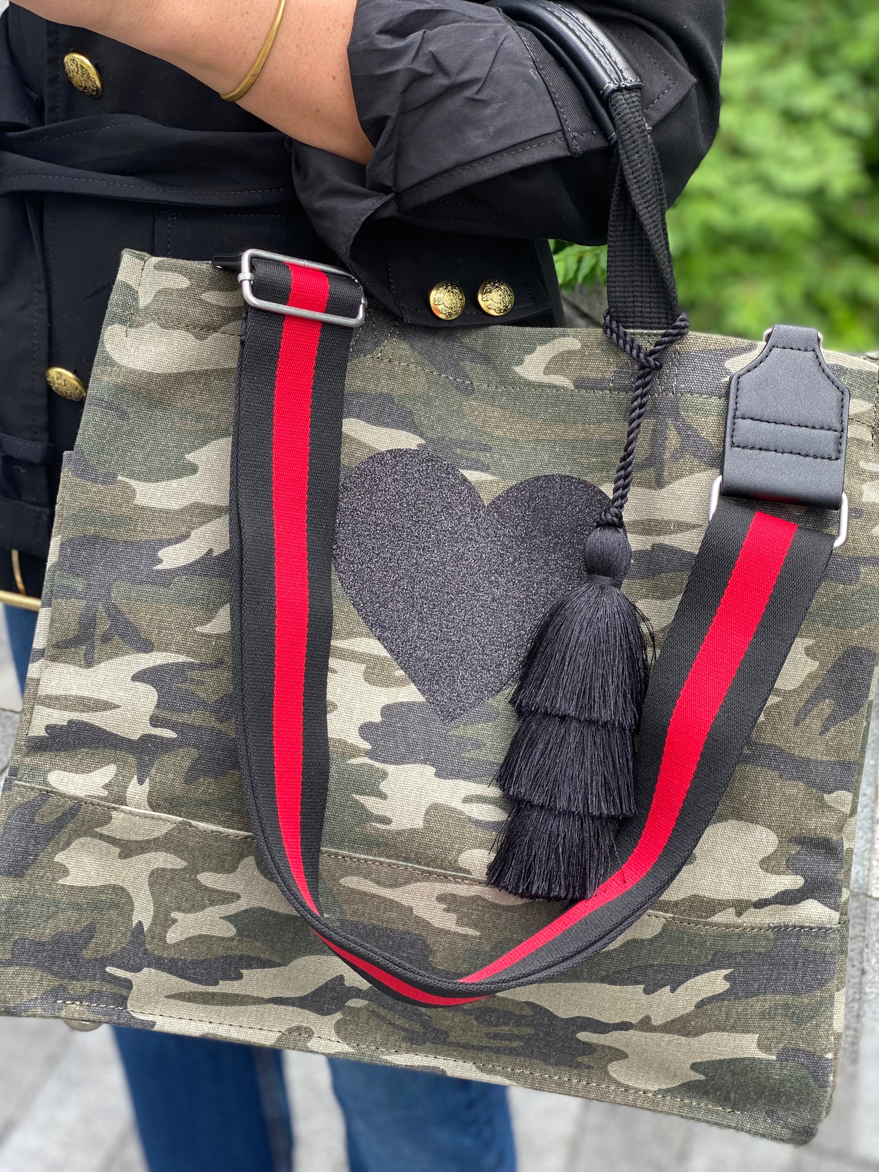Luxe North-South Bag: Camouflage - Quilted Koala
