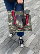 Luxe North-South Bag: Camouflage - Quilted Koala