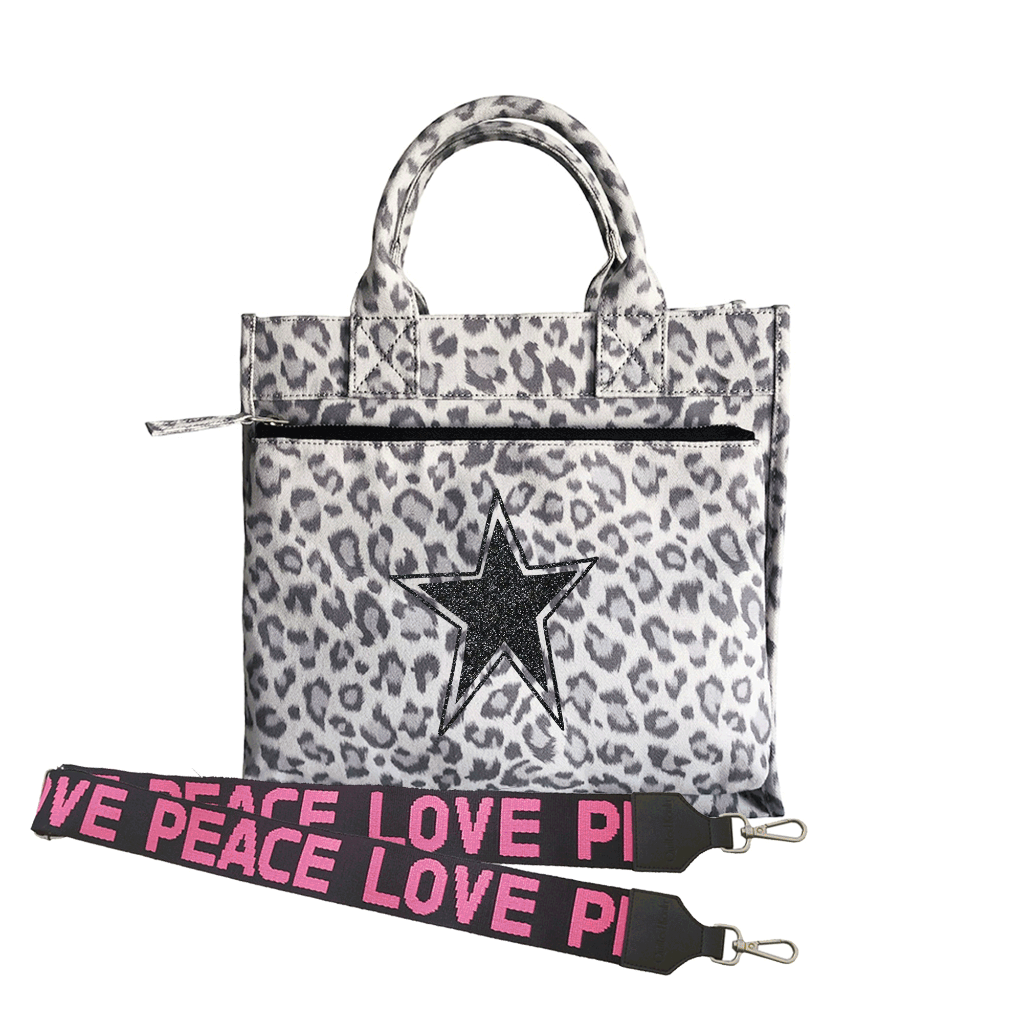 Future Bag - Grey Leopard Enjoy over $100 off this week! - Quilted Koala