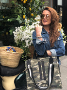 Luxe North-South Bag: Camouflage - Quilted Koala