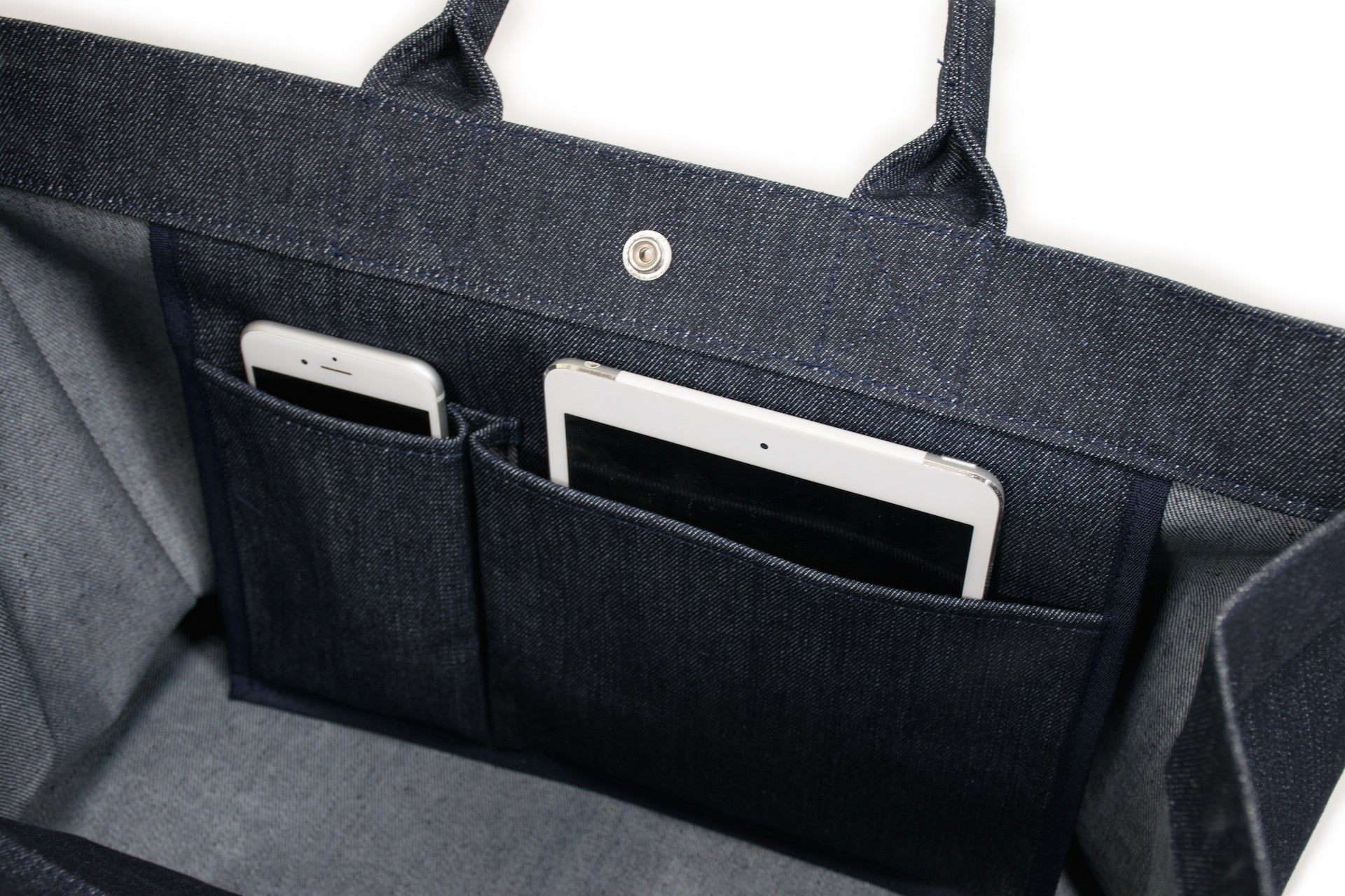 East-West Bag: Denim *TAKE $70 OFF FOR A LIMITED TIME* - Quilted Koala