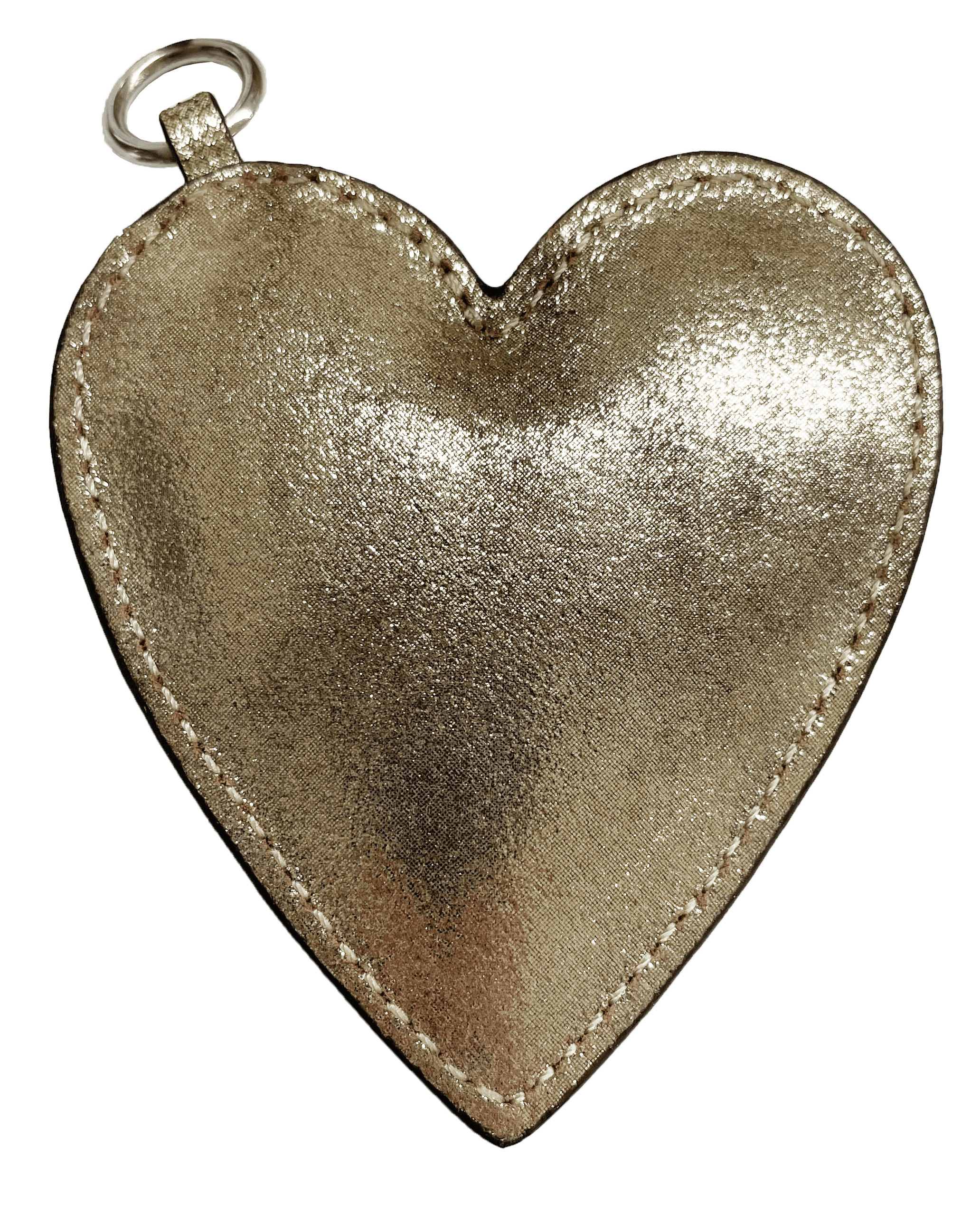 Set of Koala Charms- Gold Heart and Peace Sign - Quilted Koala