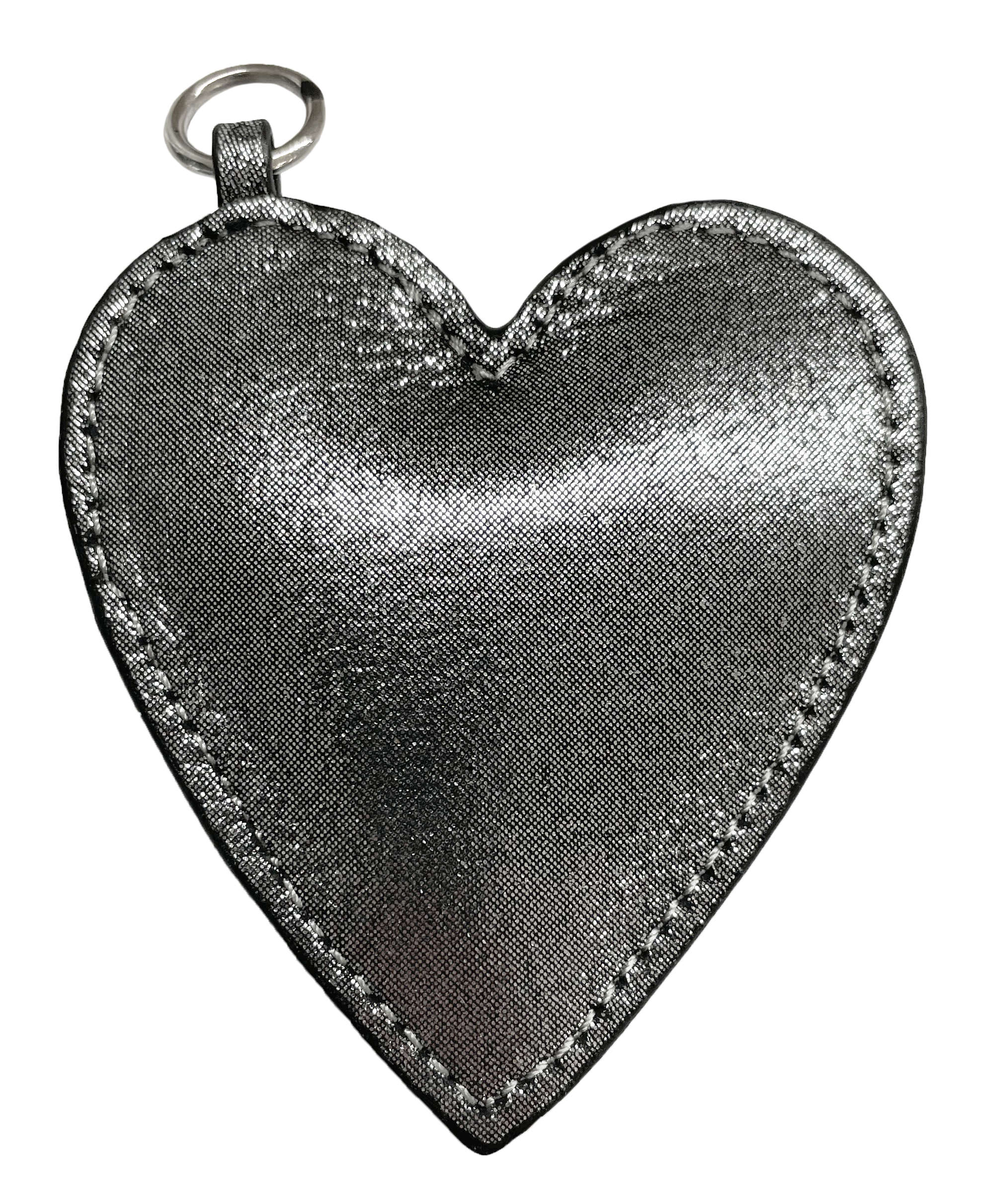 Set of Koala Charms- Silver Gunmetal Heart and Peace Sign - Quilted Koala