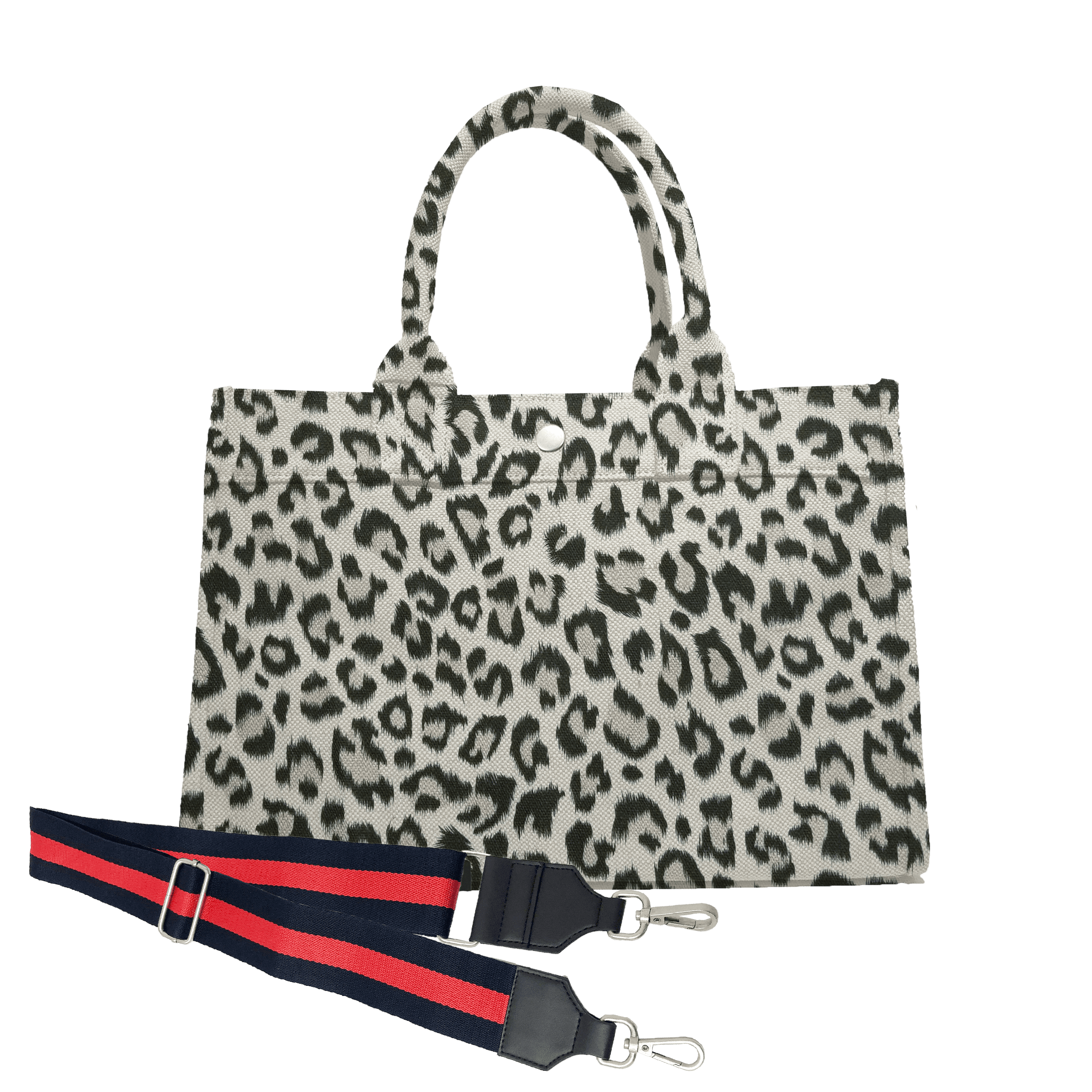 Midi East West Bag: Leopard - Quilted Koala