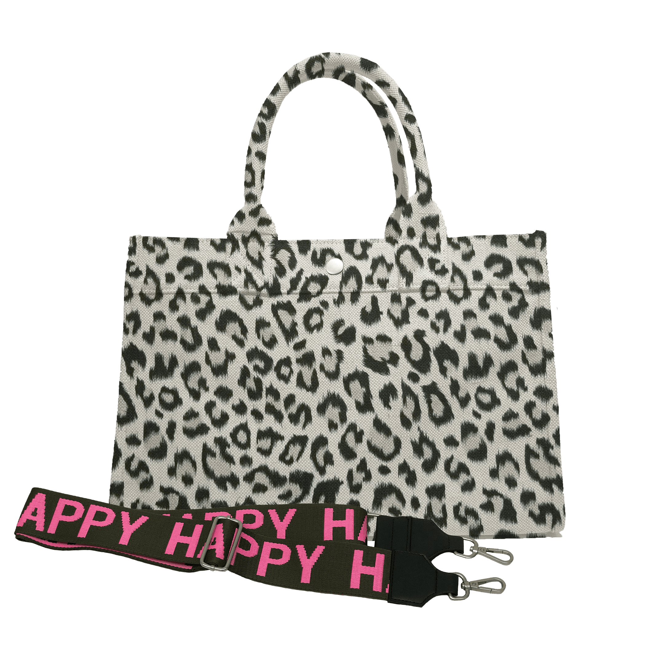 Midi East West Bag: Leopard - Quilted Koala