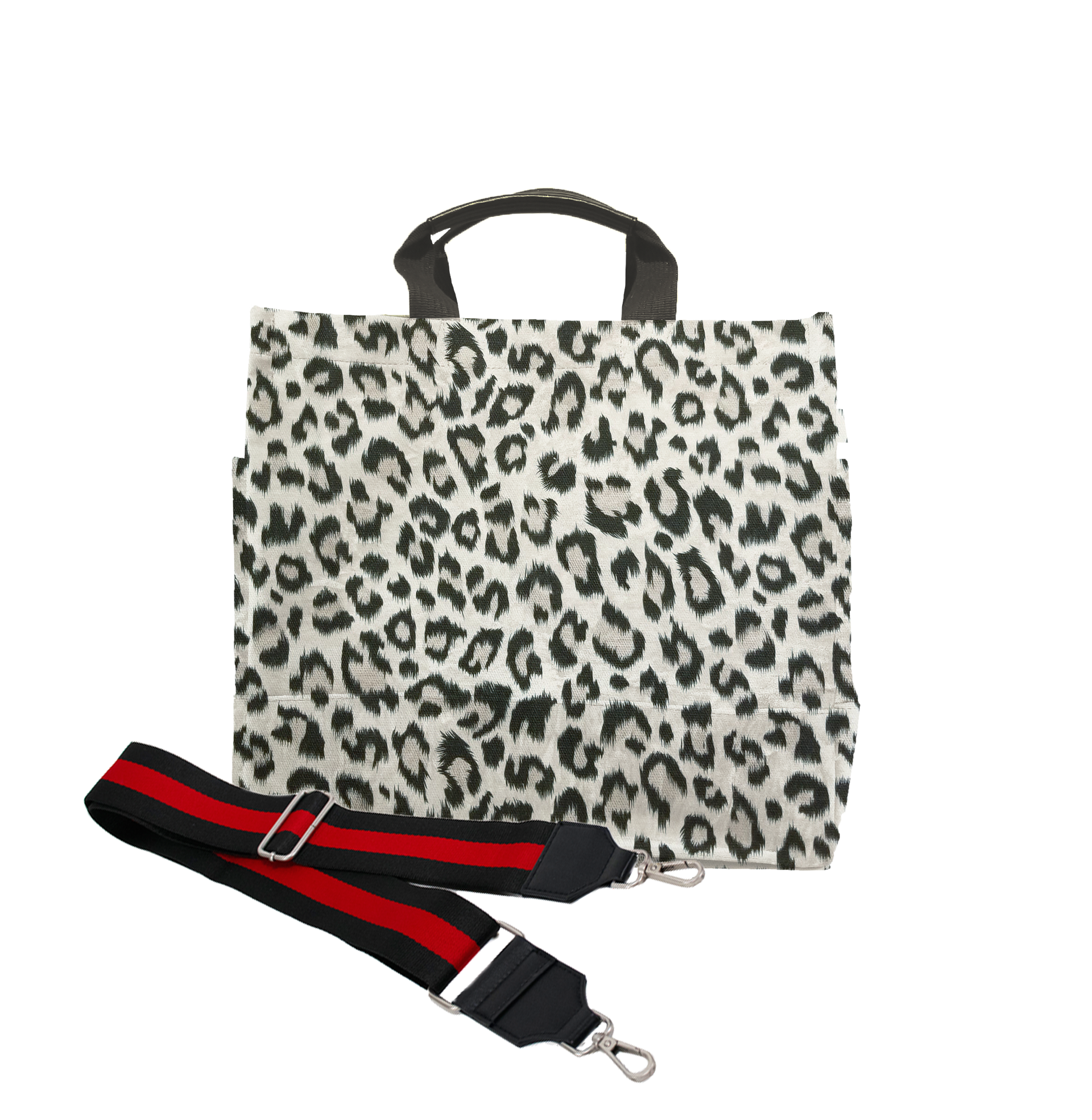 Luxe North South Bag: Leopard - Quilted Koala