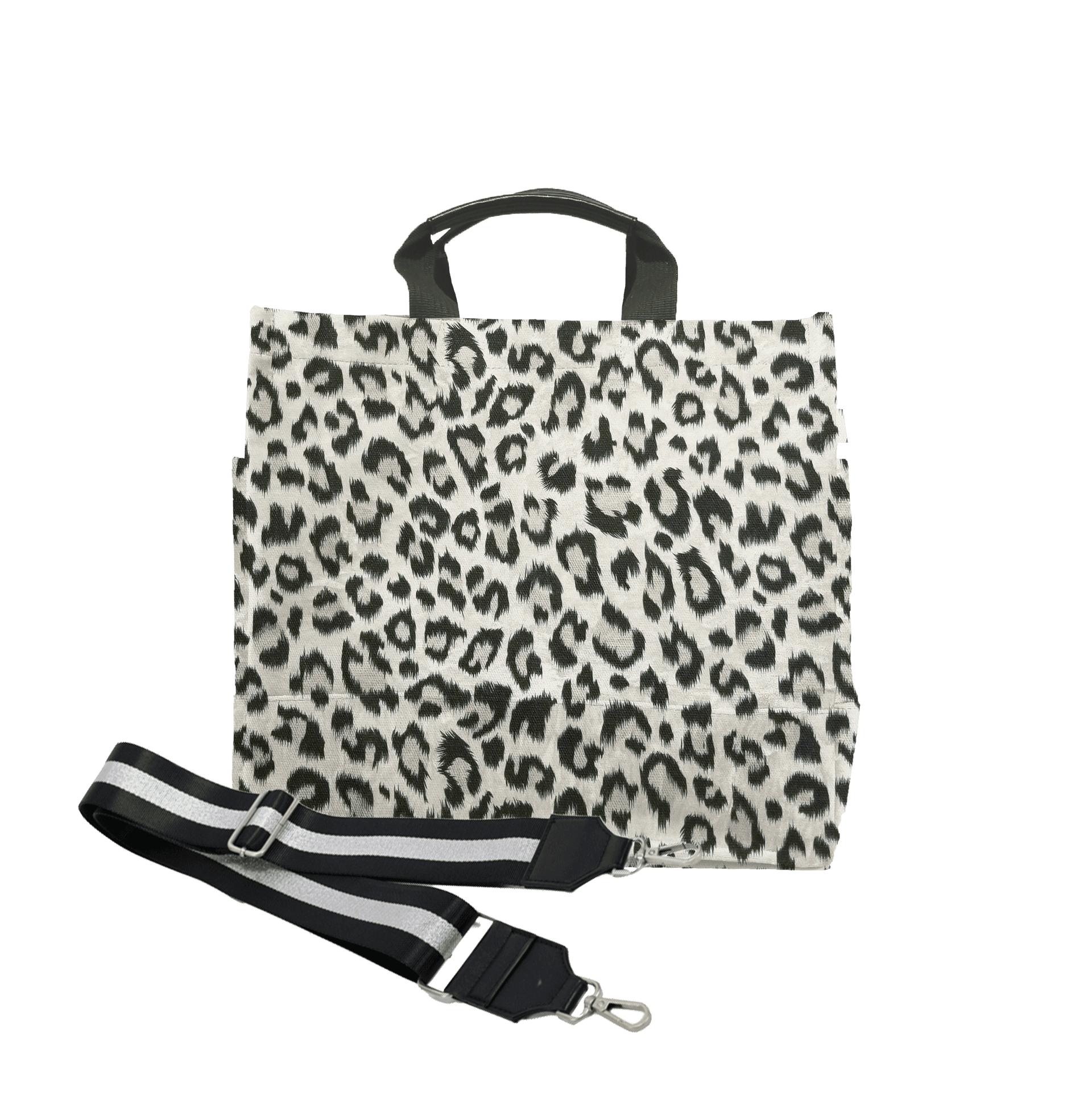 Luxe North South Bag: Leopard - Quilted Koala