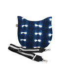 Mini City Bag: Blue Shibori - Quilted Koala