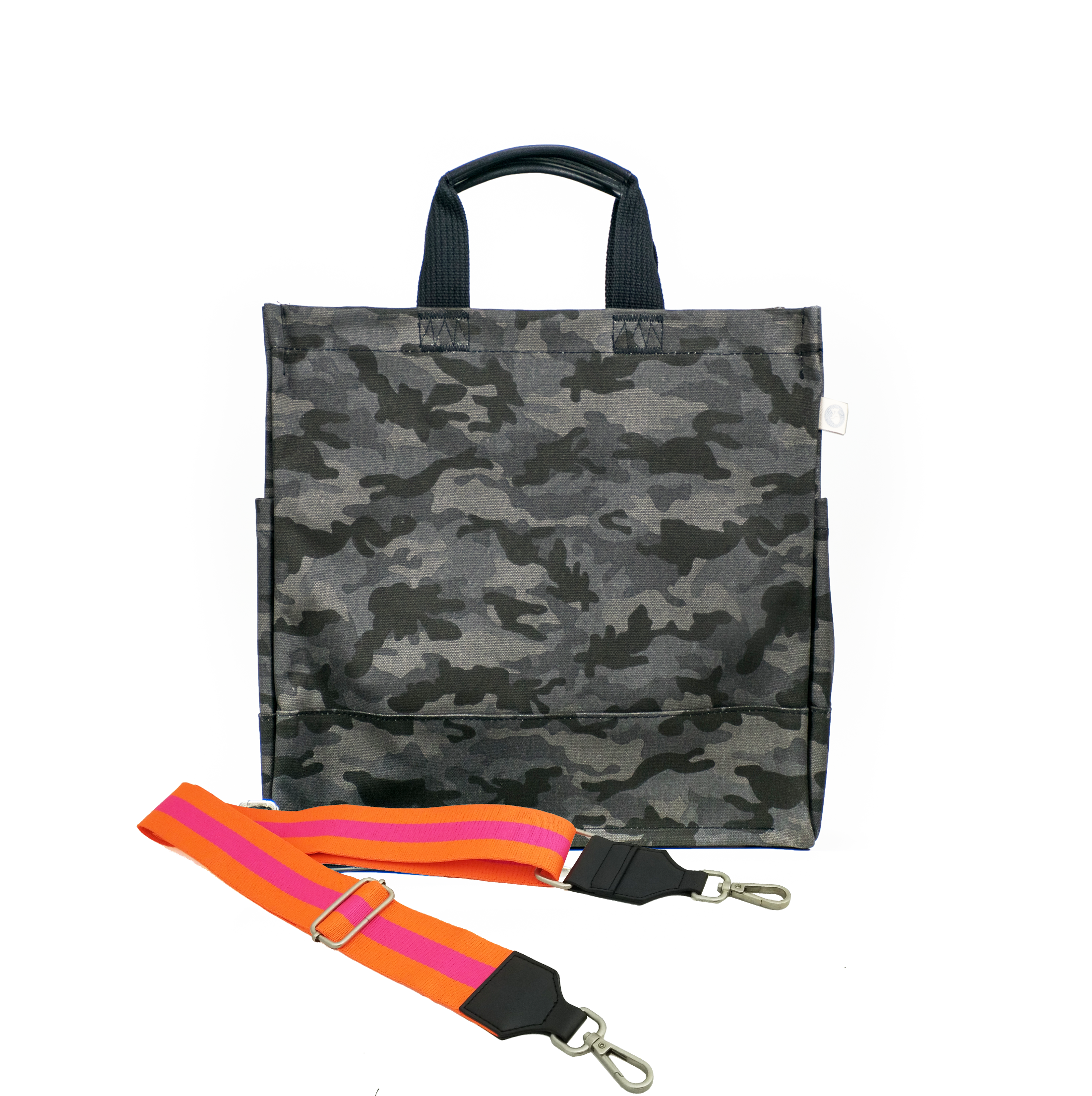 Luxe North South: Black Camouflage - Quilted Koala