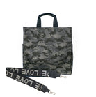 Mini Monogram Black Camo North South Bag - Quilted Koala