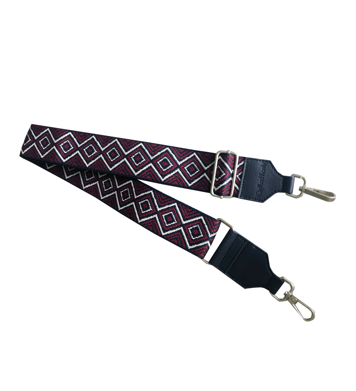 Grey Camo Luxe North South Bag + FREE Bordeaux Tassel + FREE Silver Charm +FREE Navy/Wine Geo Strap - Quilted Koala