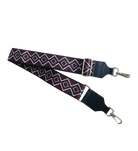 Grey Camo Luxe North South Bag + FREE Bordeaux Tassel + FREE Silver Charm +FREE Navy/Wine Geo Strap - Quilted Koala