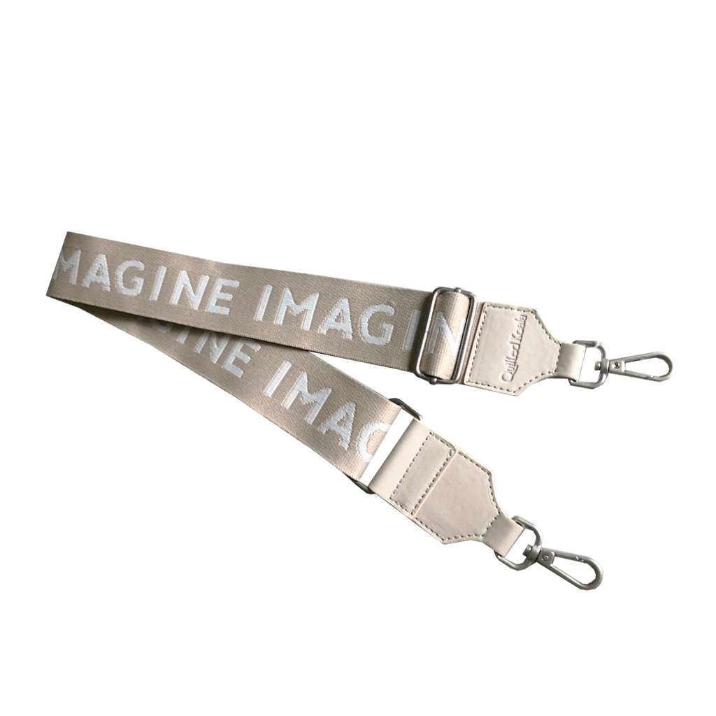 Koala Straps: Tan & Cream - IMAGINE - Quilted Koala