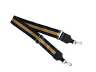 Koala Straps: Navy & Gold Stripe - Quilted Koala