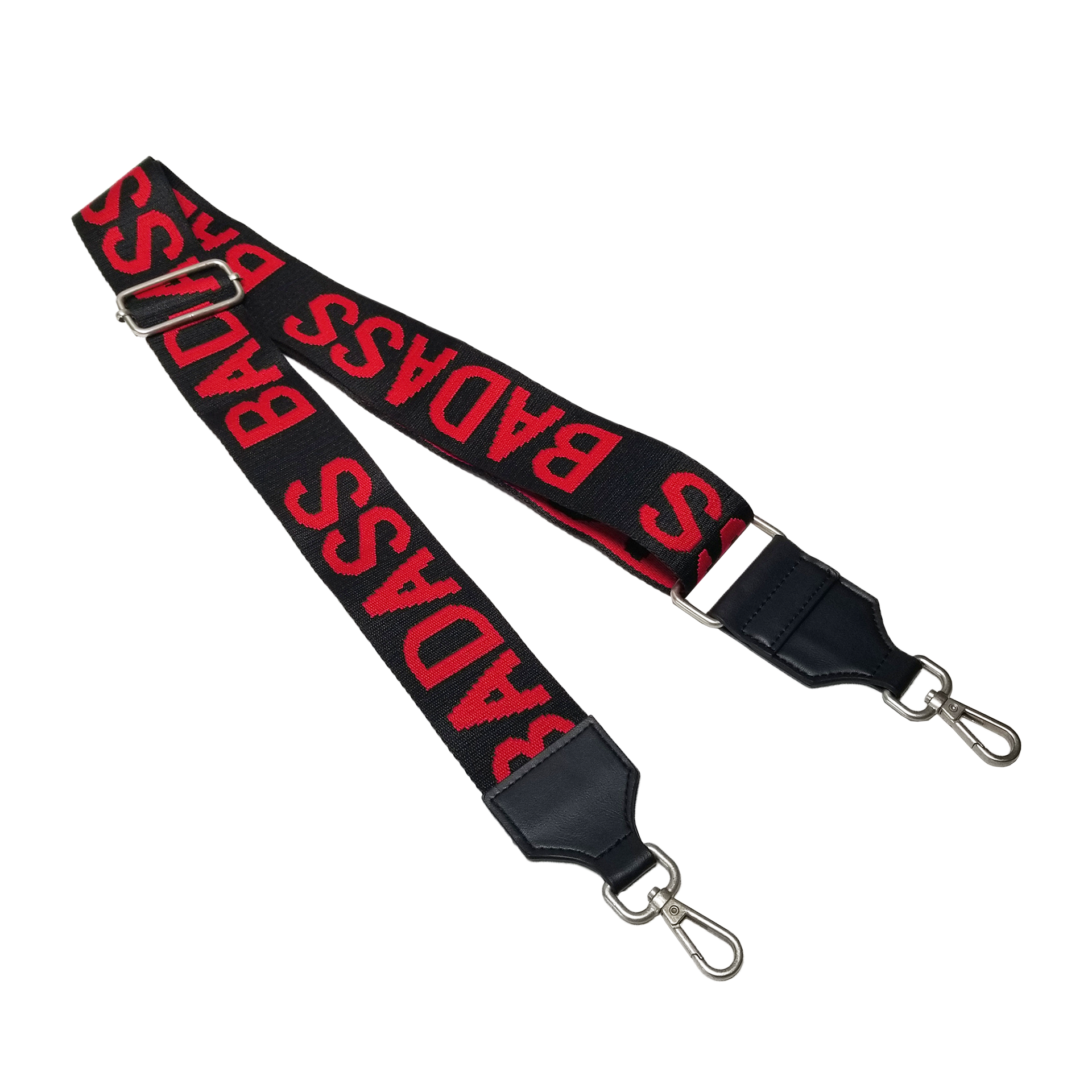 Koala Straps: Black & Red - BADASS - Quilted Koala