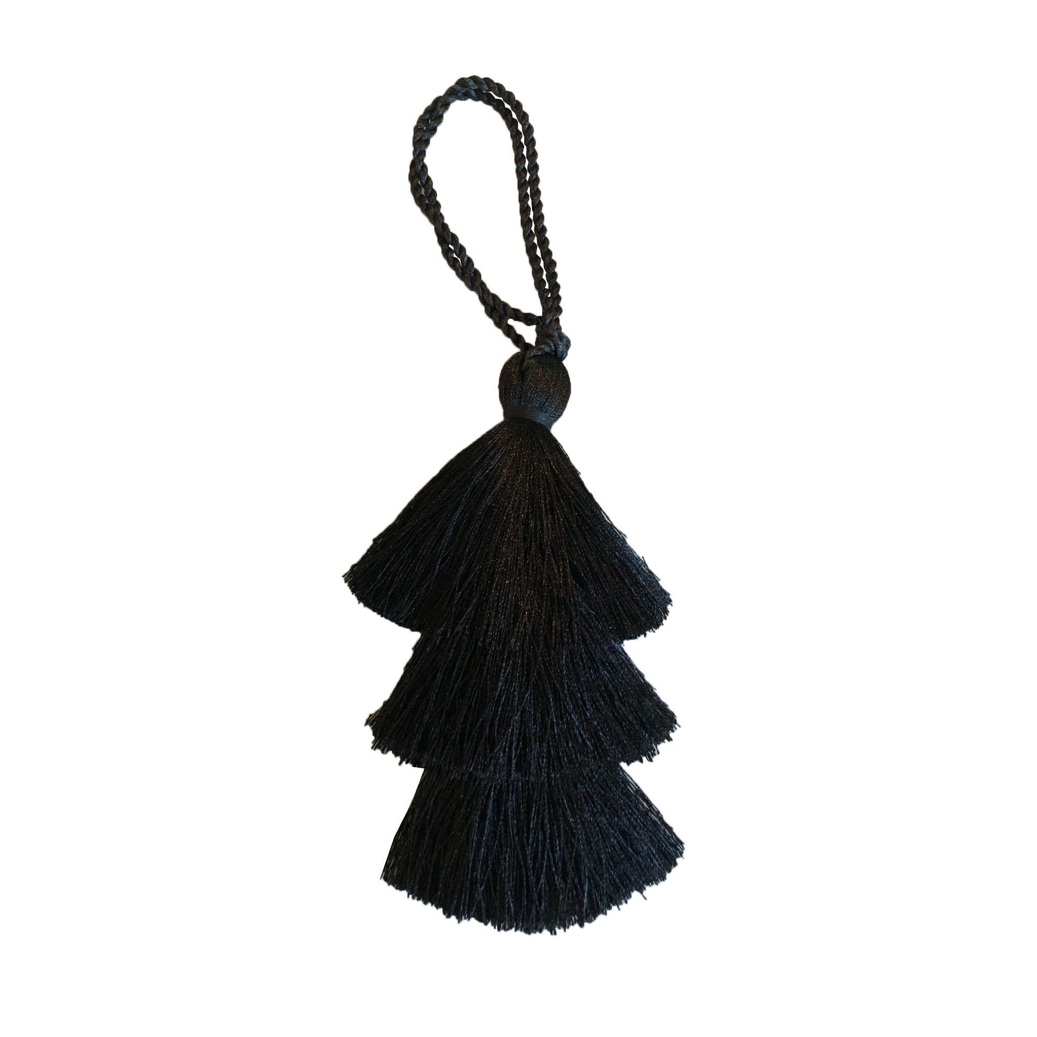 KOALA TASSEL - BLACK - Quilted Koala