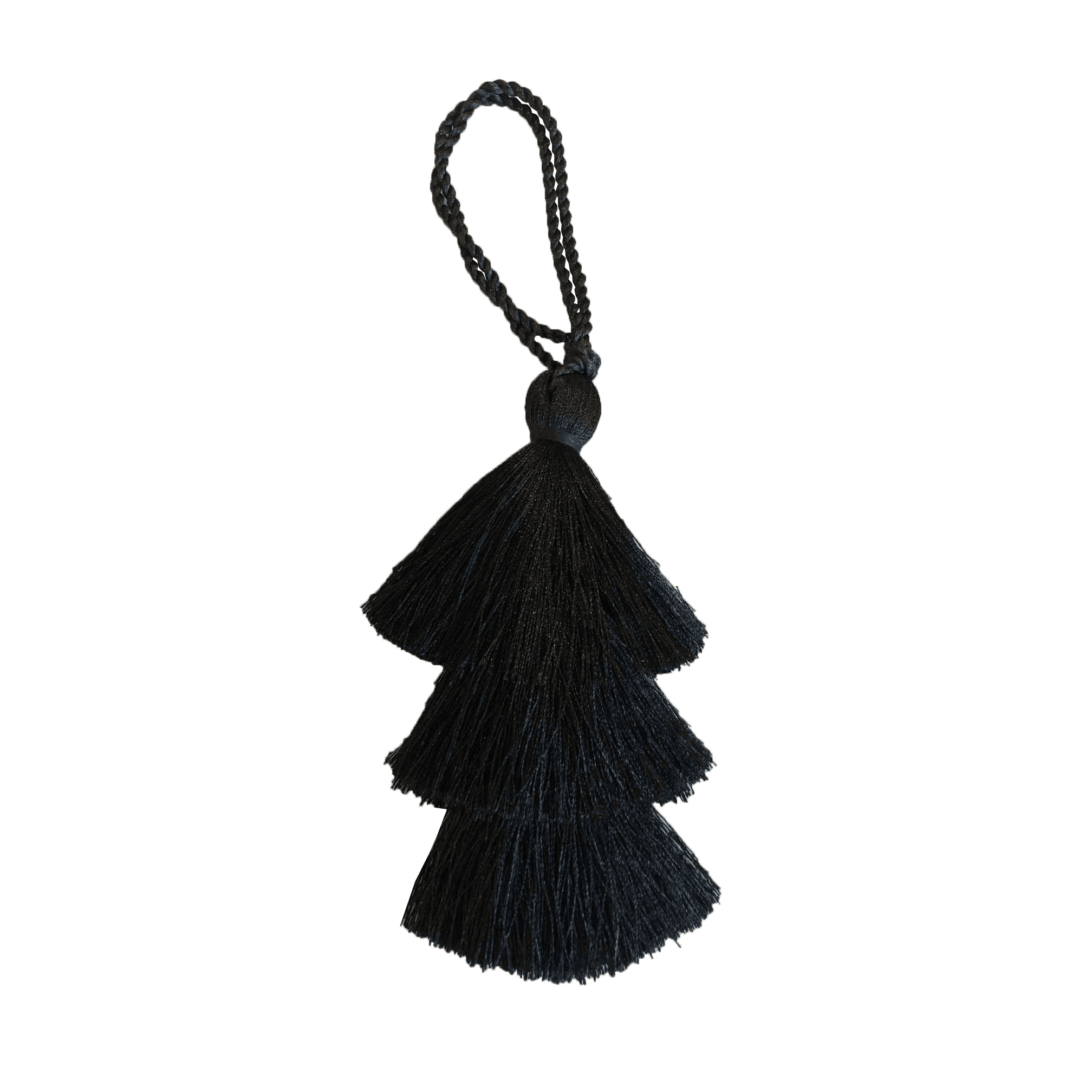 Black and Red Flannel East West Bag + FREE Black Tassel - Quilted Koala