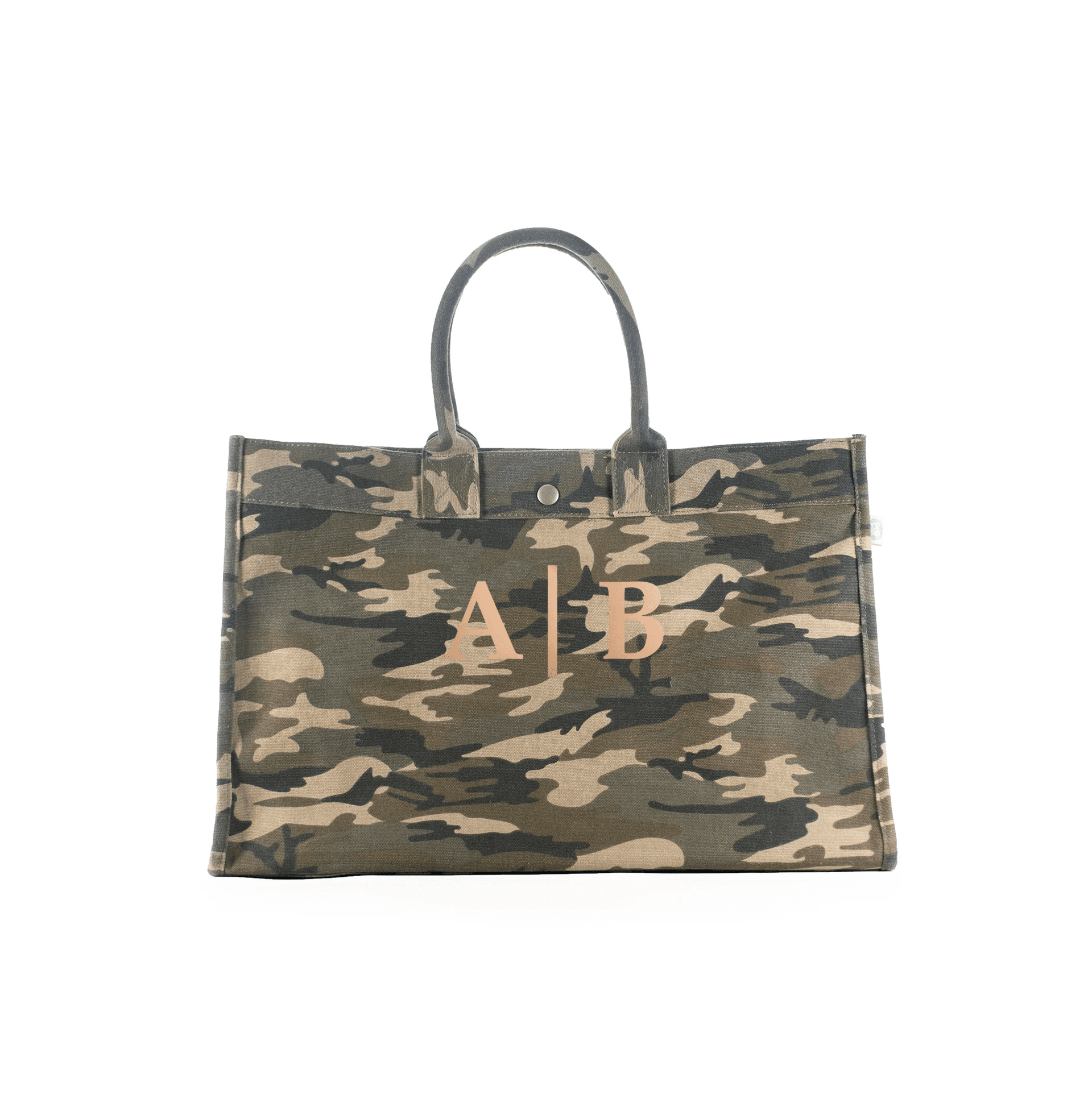 Monogram Stripe: East West Bag - Quilted Koala