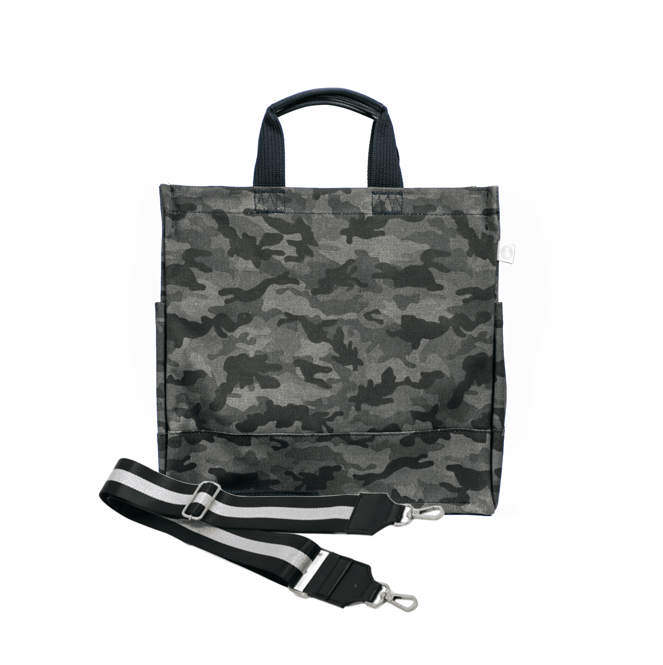 Mini Monogram Black Camo North South Bag - Quilted Koala