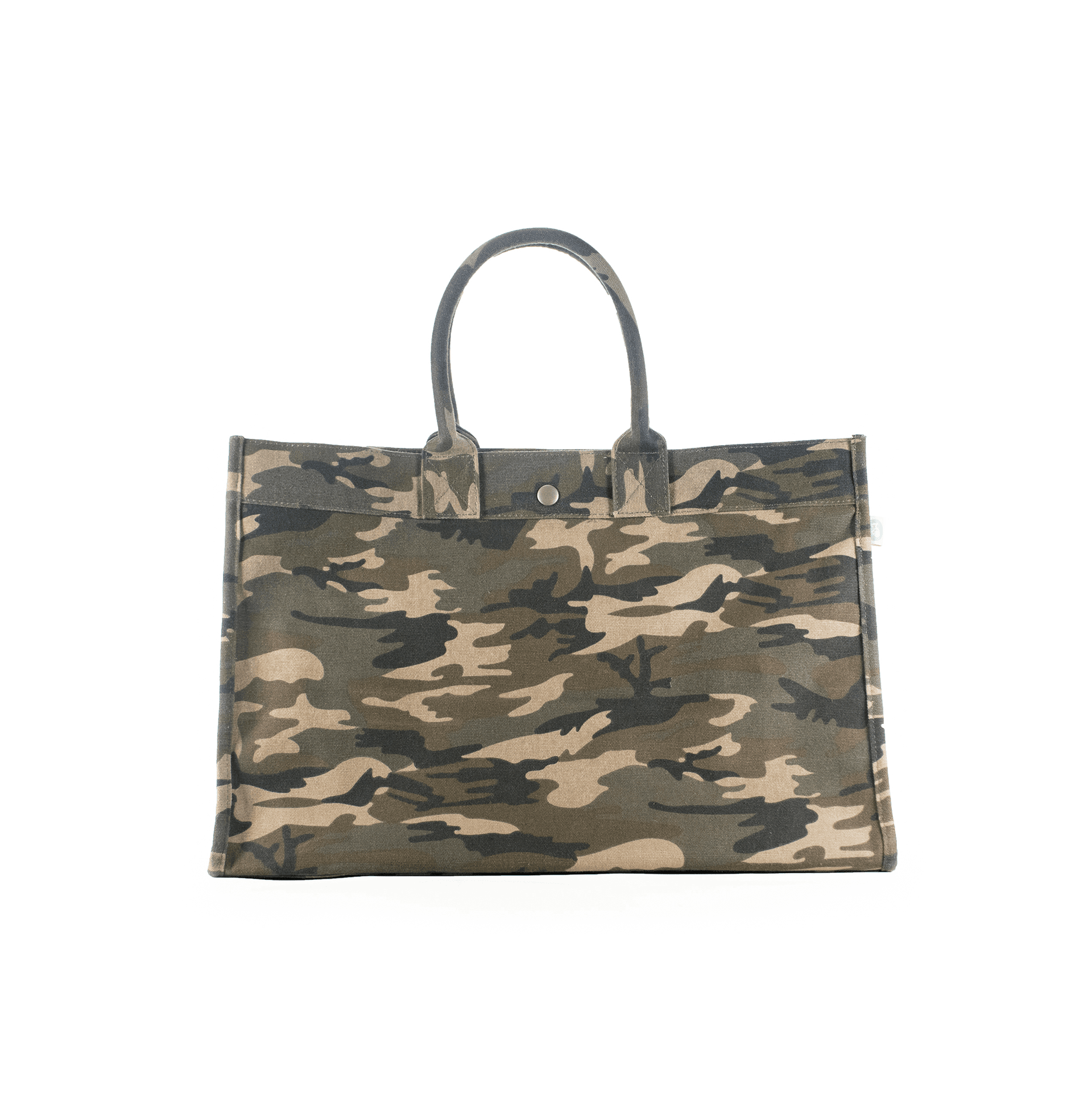 East-West Bag: Green Camouflage - Quilted Koala