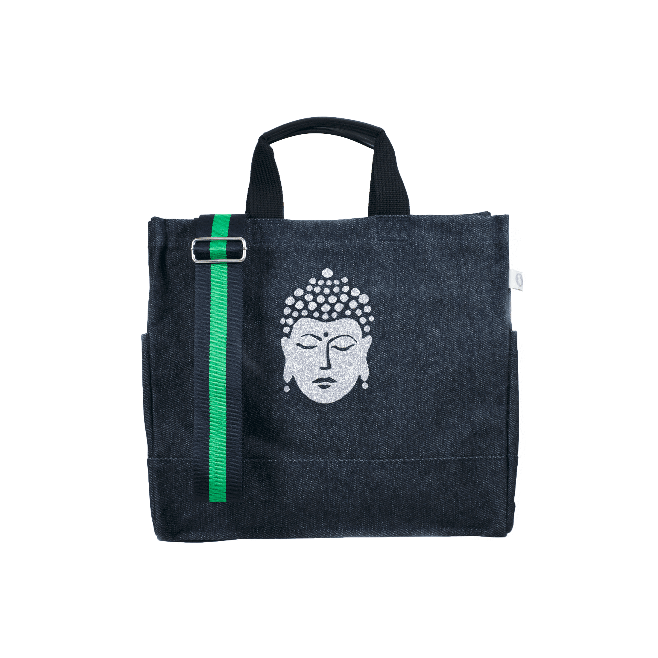 Koala Straps: Navy & Green - Quilted Koala