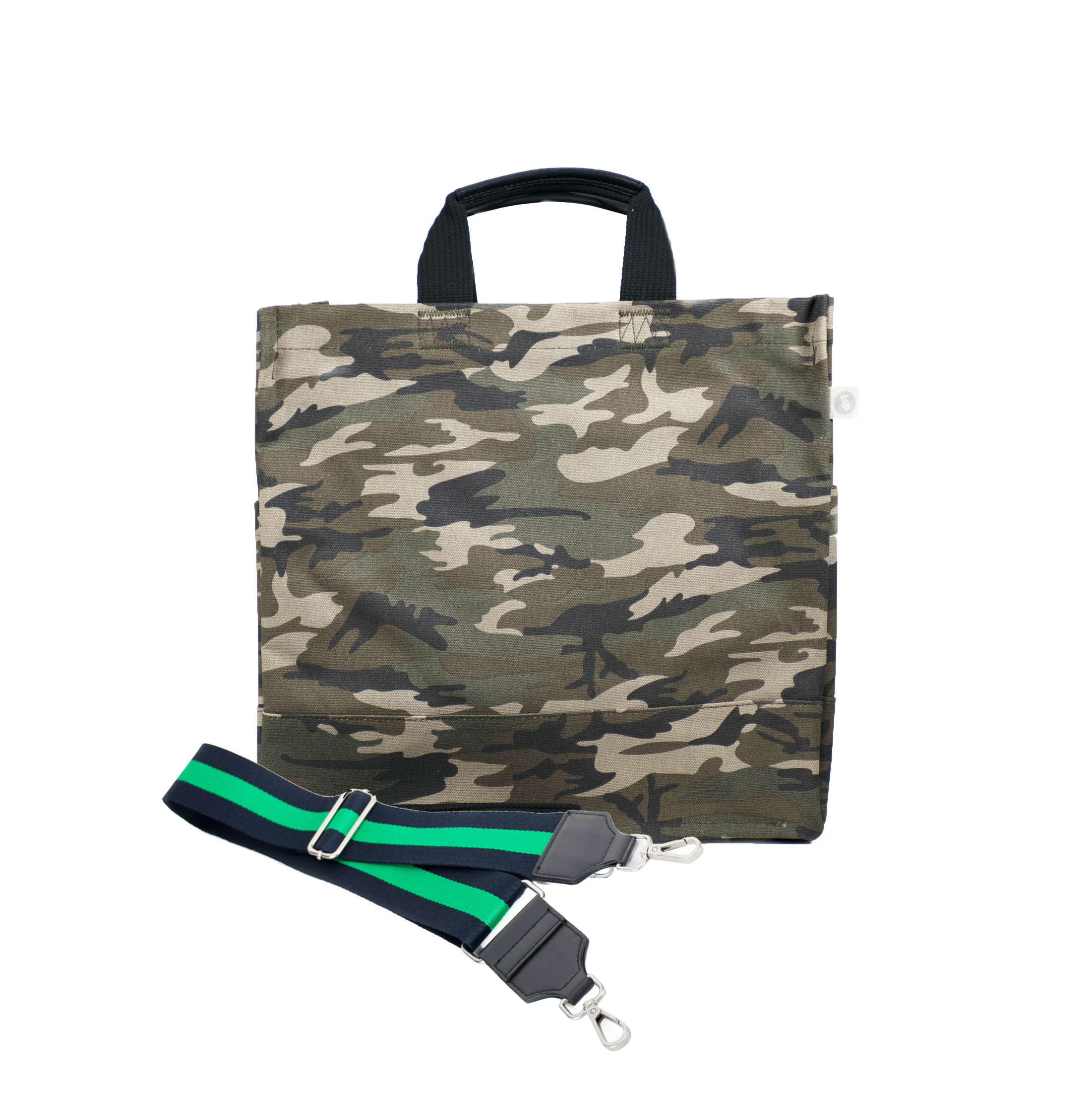Luxe North-South Bag: Camouflage - Quilted Koala