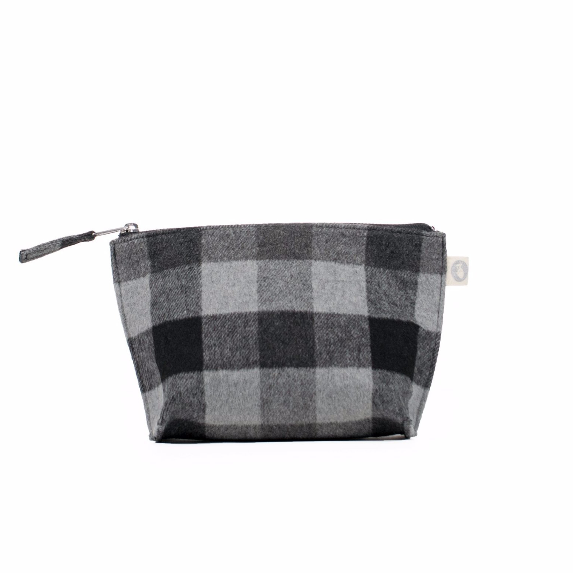 Split Letter Monogram Makeup Bag - Quilted Koala