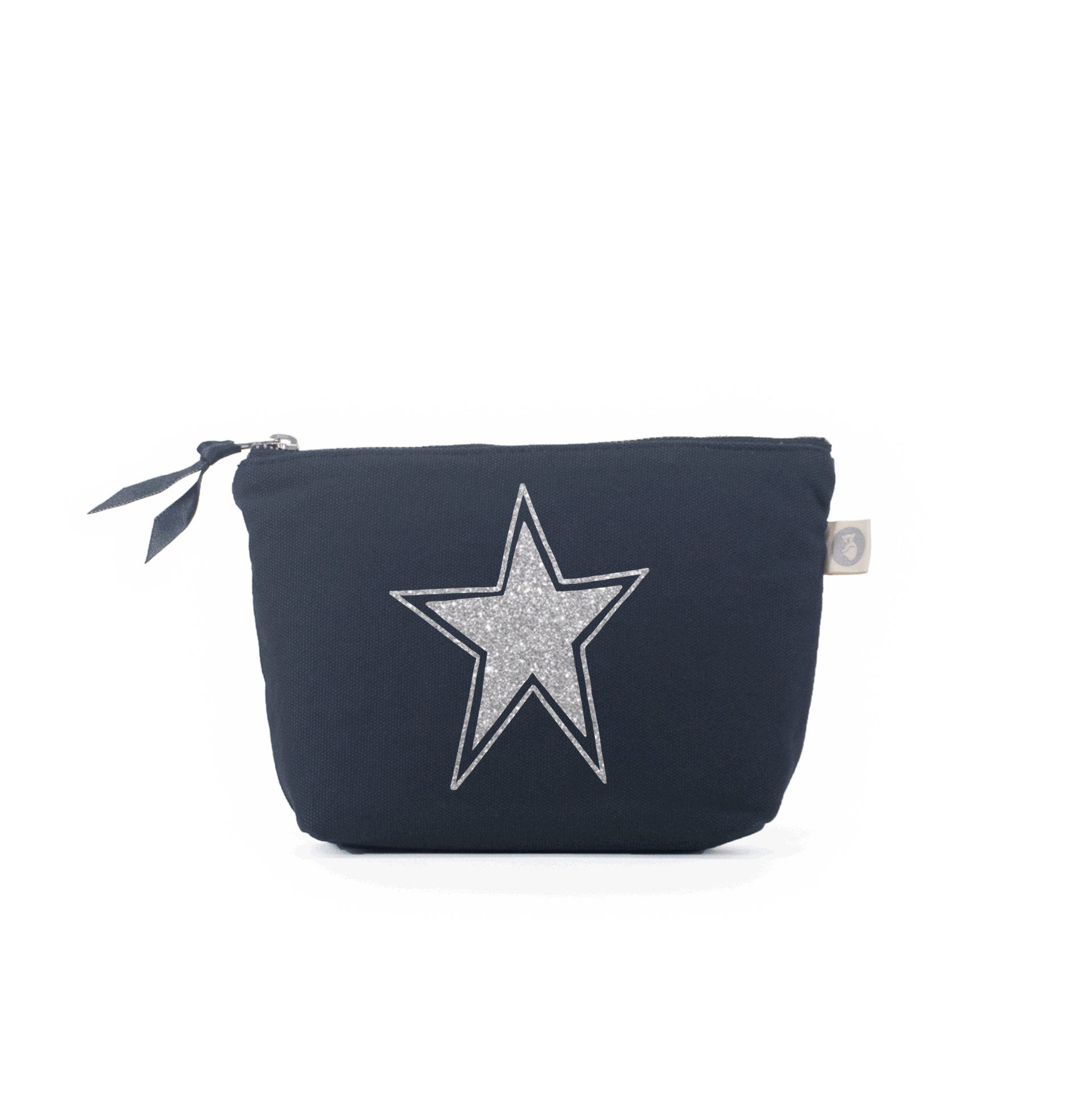 Makeup Bag: Navy - Quilted Koala